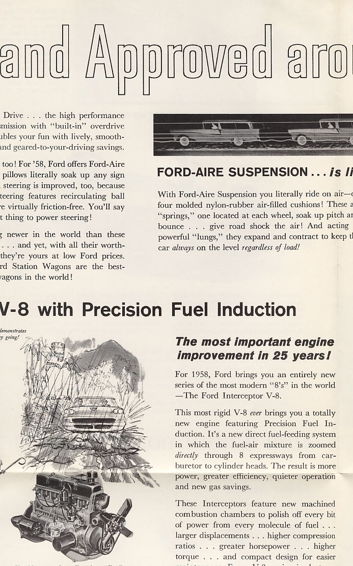 1958 Ford Wagons Foldout Page 13